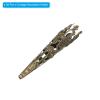 PATIKIL 41mm Corsage Decorative Holder, 20 Pcs Brooch Pin Vase Pocket Boutonnieres Holder for Wedding Party DIY Crafts, Bronze view 3