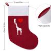 I Love Giraffe Christmas Stocking Hanging Stockings for Family Christmas Holiday Decorations view 2
