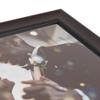 ArtToFrames 8x52 Inch Brown Picture Frame, This 1.7500 Inch Custom Poster Frame is Mahogany and Burgundy - Comes with Acrylic and Corrugated Backing (2WOMN9590-8x52) view 3