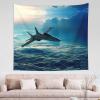 AMAZWI Aircraft Fighter Jets Tapestry Wall Hanging, Aesthetic Wall Decor Tapestry Artposter For Living Room Dorm,60x51 Inch view 1