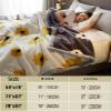 Ralsko Korean Mink Blanket Heavy Fleece Blanket Korean 2 Ply Blanket Cartoon Soft Warm Thick Plush Fleece Raschel Bed Blanket for Autumn,Winter,Bed,Home,Gifts,A,150CM x 200CM view 3