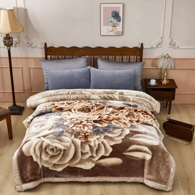 6 lb Fleece Throw Blankets Twn Size - 2 ply Soft Warm Plush Mink Blanket for Sofas and Single beds