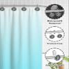 Vintage Shower Curtain Hooks, Turkish Patterns Mural Medieval 12PCS Shower Curtain Hooks Rings for Bathroom Stainless Steel Rust Resistant Shower Curtain Hangers view 4