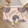 Abstract Flowers Bath Mats for Bathroom, Non Slip Bathroom Rug, Washable Bath Rug Floor Door Mat for Indoor Shower Bathtub Decor, 36x48 view 2