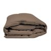 5pcs Cotton Hotel Quality Duvet Cover King (90 x 106) Zipper Clouser Solid Taupe Duvet Cover view 2