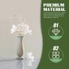 ABOOFAN 2pcs Christmas Ice Wire Clear Garland Acrylic Pearl Crystal Teardrop Beads Ornament Garland Christmas Tree Decorations Diamond Branch Garland Strands for Wreath Golden view 3