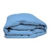 5pcs Cotton Hotel Quality Duvet Cover Oversize Queen (98 x 98) Zipper Clouser Solid Blue Duvet Cover view 2