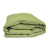 3pcs Cotton Hotel Quality Duvet Cover Oversize Queen (98 x 98) Zipper Clouser Solid Sage Green Duvet Cover view 2