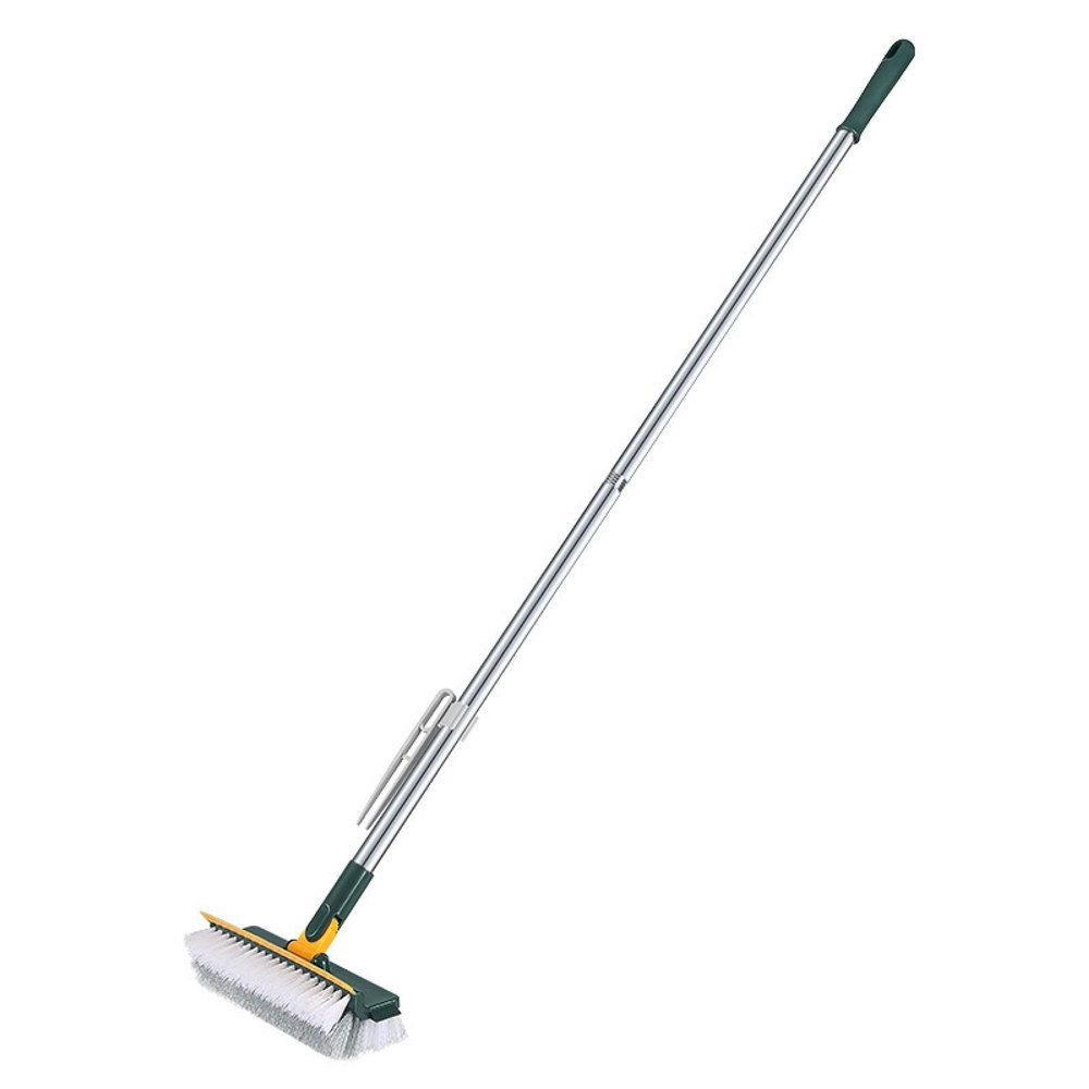 AFTOSA New Toilet Floor Brush, Wall Corner Crevice Brush, Multi-Functional Long-Handle Floor Brush, Bathroom Tile Cleaning, Floor scrubbing, Wiping