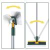 AFTOSA New Toilet Floor Brush, Wall Corner Crevice Brush, Multi-Functional Long-Handle Floor Brush, Bathroom Tile Cleaning, Floor scrubbing, Wiping view 4