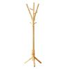 WAGLOS Coat Stand Coat Rack Freestanding with 9 Hooks Coat Stand Wooden Coat Holder for Entryway Home Bedroom Coat Shelf Easy Assembly Space Saver view 1
