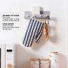 Wall Mounted Key Hanger, Hat Key Holder Rack Hanging Storage Shelf, Key Hooks Entryway Shelf for Home Bedroom Decor view 4