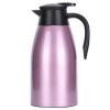 Tea Thermos, Insulated Pitcher, Thermal Carafe, 2L Large Capacity Insulated Hot Water Pot, Inner Stainless Steel Thermal Carafes Coffee Bottle(Purple 2L) view 1