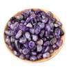 300g Purple Agate Stone Decorative Gravel Stones Tumbled Stones Irregular Shaped Stone Beads Agate Crushed Stone for Vase Filler Landscape Bottom Decoration DIY Handmade, About 15mm-20mm view 1