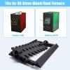 Adviace 40256 & 40257 Shaker Grate Frame Kit Replacement for US Stove Hot Blast 1500, 1557M, Ashley 22AF and Vogelzang Norseman 1500, 2500 Wood Coal Furnaces, 2 Pairs. view 2