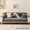 Sofa Covers Washable Funny Fuzzy Couch Cover Sectional Couch Covers For 3 Cushion Couch Sofa Pet Friendly Sofa Slipcovers Dog Couch Cover Protector Super Cozy (Only 1 Piece/Not All Set) ( Color : Gray view 2