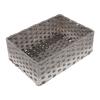 Ipetboom Gray Home Storage Basket Desk Basket Multi-function Table Pp Iron Material Office Home Organizer view 1