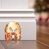 Christmas Mouse Decorations - Mouse Hole Wall Sticker Decal for Baseboard - 3D Christmas Wall Decor - Mouse Hole Wall Sticker view 3