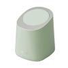 WOOXGEHM Mini Trash Can with, with Press Fit Lid, Small Desktop Lid, Commercial Small Waste Basket, for Bathroom/Coffee/Bedroom/Office, Household Items(Green) view 1