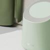 WOOXGEHM Mini Trash Can with, with Press Fit Lid, Small Desktop Lid, Commercial Small Waste Basket, for Bathroom/Coffee/Bedroom/Office, Household Items(Green) view 3