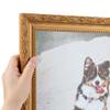 ArtToFrames 9x47 Inch Gold Picture Frame, This 1.50 Inch Custom Wood Poster Frame is Bright Gold, Great for Your Art or Photos - Comes with Economy Acrylic view 1