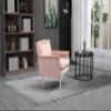 Accent Chair,Living Room Chair/Leisure Single Sofa with Acrylic feet view 3