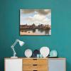 Johannes Vermeer Delft Poster Picture HD Wall Art Canvas Printing Bedroom Living Room Office Decoration Aesthetic Artwork (Unframed,1624inch) view 3