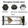 Hourglass Timer,30 Minutes Wooden Sand Timer Large Hourglass Timer Decorative Sandglass Hourglass Decoration Hourglass Home Desk Decor Xmas Birthday Gift Office Desk Bedroom Party Holiday Wooden Hourg view 2