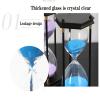 Hourglass Timer,30 Minutes Wooden Sand Timer Large Hourglass Timer Decorative Sandglass Hourglass Decoration Hourglass Home Desk Decor Xmas Birthday Gift Office Desk Bedroom Party Holiday Wooden Hourg view 3