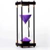 Hourglass Timer,15 Minutes Wooden Sand Timer Large Hourglass Timer Decorative Sandglass Hourglass Decoration Hourglass Home Desk Decor Xmas Birthday Gift Office Desk Bedroom Party Holiday Wooden Hourg view 1