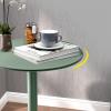 Round Cocktail Bar Table with Metal Base, Tall Bistro Pub Table, Counter Height Dining Table Breakfast Kitchen Bar Table Coffee Table for Small Space (Size : 60x60x104cm) view 4