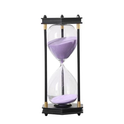 Hourglass Timer,Hourglass Timer for 30 Min Sandglass Timer 30 Minutes Sand Timer Time Management Assistant Decoration Festival Ornament for Kitchen Restaurant Living Room Home Christmas New Year (Col