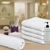 TOALLA 100% Cotton Salon Towels Set of 50|400 GSM|Bulk Hand Towel|Cotton Salon Towel|Ideal for Spa Gym Bathroom Hotel|Absorbent||Not Bleach Proof|Quick Dry|Hand Towel 16 x 27 in|White view 4