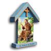 HABAKUK Art Saint Francis of Assisi, St Francis of Assisi, Francis of Assisi, patron of animals, religious craft (SMALL: 5.1 x 3.1 in (13x8 cm)) view 1