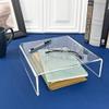 Plymor 3" H x 9" W x 9" D Clear Acrylic Short Square Display Riser view 2