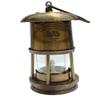 New Antique Vintage Style Brass Nautical Miner Ship Lantern Oil Lamp Maritime, (Transparent) view 1