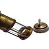 New Antique Vintage Style Brass Nautical Miner Ship Lantern Oil Lamp Maritime, (Transparent) view 2