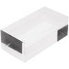 Plymor Clear Polished Acrylic Rectangular Display Block, 1.5" H x 4" W x 2" D view 1