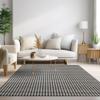 Addison Rugs Chantille ACN137 Black 3' x 5' Indoor Outdoor Area Rug, Easy Clean, Machine Washable, Non Shedding, Bedroom, Living Room, Dining Room, Kitchen, Patio Rug view 2