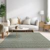 Addison Rugs Chantille ACN137 Green 5' x 7'6" Indoor Outdoor Area Rug, Easy Clean, Machine Washable, Non Shedding, Bedroom, Living Room, Dining Room, Kitchen, Patio Rug view 2