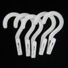 10 Laundry Hooks Clothes Pins Hanging Clips Plastic Hanger Home Travel Portable view 1