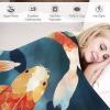 Throw Blankets, Koi_Fish Blanket Premium Super Soft Cozy Warm Bed Blanket Couch Decorative Throw Blankets for Living Room Bedroom Dorm view 4