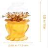 Oil Lamps Portable Vintage Kerosene Lamp Lotus Buddha Oil Lamp with Wick Vintage Butter Lamp Hurricane Lamp Outdoor Home Lighting Exquisite Retro view 2