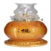 LUTFI Oil Lamps Retro Kerosene Lamp Buddha Front Glass Oil Lamps Glass Kerosene Lights Buddha Front Hurricane Lamp Vintage Lantern Retro Retro view 1