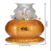 LUTFI Oil Lamps Retro Kerosene Lamp Buddha Front Glass Oil Lamps Glass Kerosene Lights Buddha Front Hurricane Lamp Vintage Lantern Retro Retro view 2