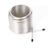 Headery Stainless Steel Immersion Wort Chiller, Double Layer Food Grade Stainless Steel Coil Pipe for Cooling Beer & Malt, Beer Chiller Brewing Equipment for Home Brewing view 1