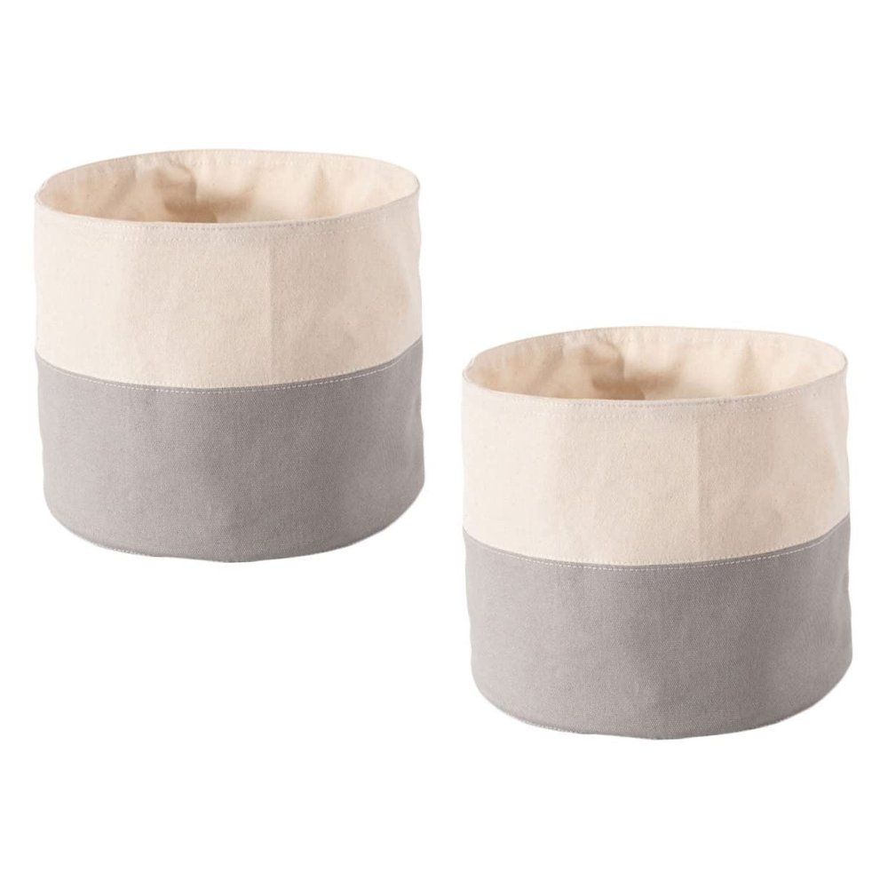 BRIGHTFUFU 2pcs Cotton Bread Basket Food Grade Reusable Bread Bags for Home Kitchen Picnics Convenient Loaf Pouch for Sourdough Bagels and More