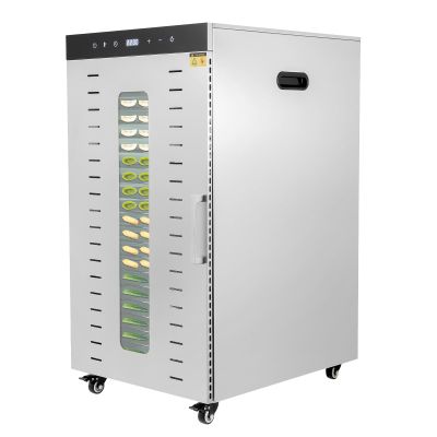 LyeXD Electric Food Dehydrator Machine,1700W Food Dryer Machine w/20 BPA-Free Stainless Steel Trays,Digital Timer&Cook Book, Commercial Food Dehydrator for Food and Jerky,Overheat Protection