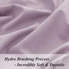 Twin XL Fitted Sheet Only - Premium 1800 Super Soft & Cozy Microfiber, Wrinkle, Fade, Shrinkage Resistant Deep Pocket Twin XL Size Fitted Bottom Sheet, Lavender view 2