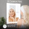 LED Mirror for Bathroom 24x40 with LightsAnti-Fog, Dimmable, Backlit + Front Lit, Lighted Bathroom Vanity Mirror for Wall, Memory Function, Tempered Glass view 3